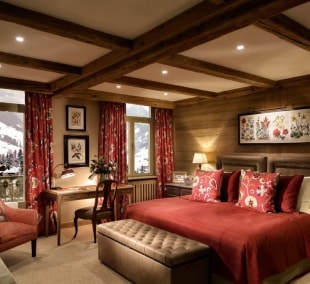 Gstaad Palace kambarys