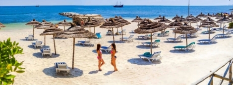 Hasdrubal Thalassa & Spa Port El Kantaoui, paplūdimys