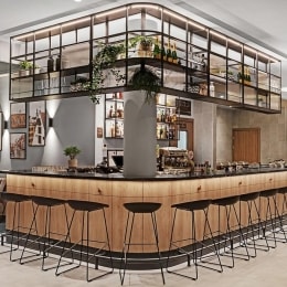 Hilton Garden Inn Riga baras
