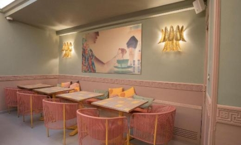 Hotel Milani Rome restoranas1