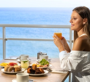 Hotel Orca Praia, pusryčiai