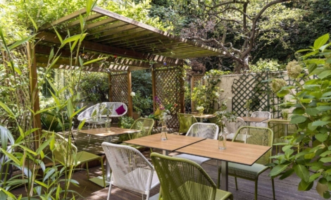 Hotel Paris Louis Blanc, terasa