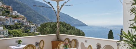 Hotel Vittoria Positano (3*), terasa