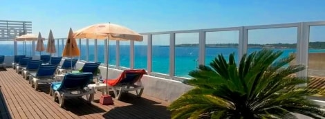 Hotel Voramar terasa