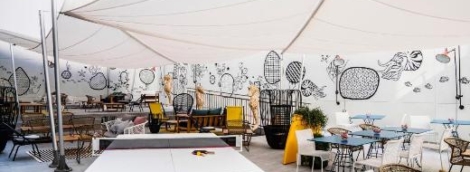 Ibis Styles Barcelona City Bogatell Hotel restorano terasa