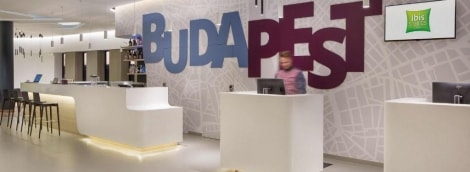 Ibis Styles Budapest Airport registratūra
