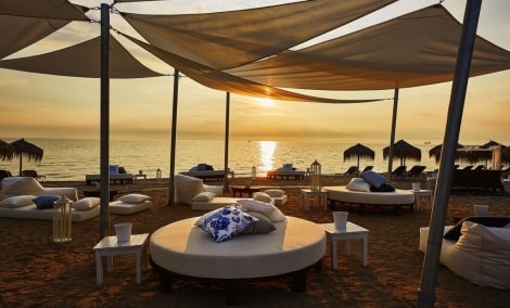 Ilio Mare Hotel beach bar