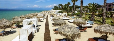 Ilio Mare Hotel beach