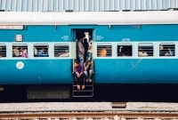 traukinys indija