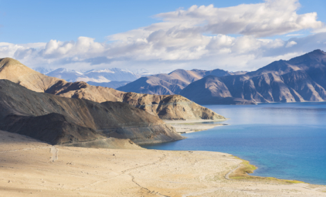 Pangong Lake Panorama
