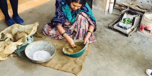 Indija vietine moteris