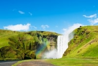skogafoss krioklys islandija 7800