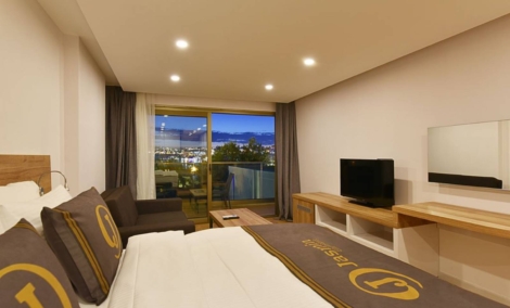 Jasmin Elite Residence Bodrum kambarys