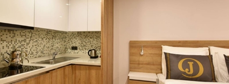 Jasmin Elite Residence Bodrum virtuvele