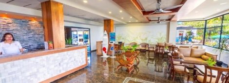 Kaani Grand Seaview, lobby