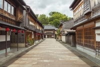 Samuraju kvartalas Japonija