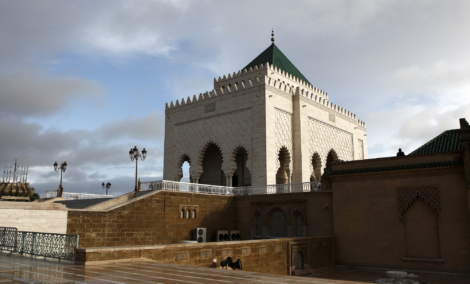 The Mausoleum of Mohammed V in Rabat