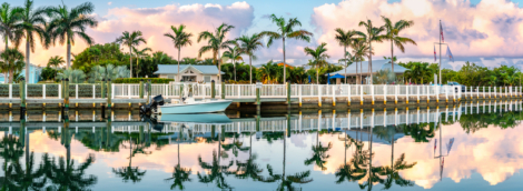 landscape in Key West, Florida