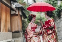 Maiko geišos Gion