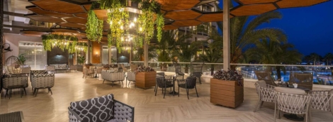 Kirman Hotels Sidera Luxury & Spa (5*), terasa