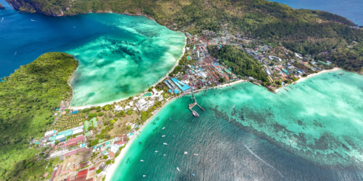 Ton Sai Beach in Koh Phi Phi
