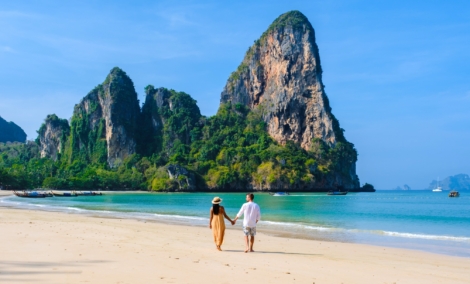 Railay Beach Krabi Thailand