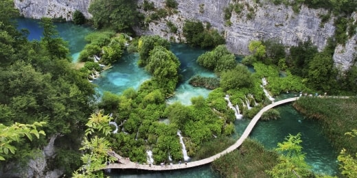 plitvicos ezerai is virsaus 17013
