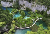 Plitvicos ežerai iš viršaus 4774