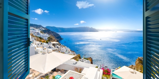 santorini langas