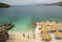 ksamil papludimys albanija