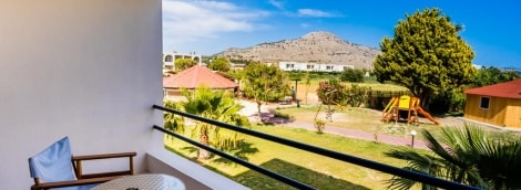 Lardos Bay Hotel balkonas