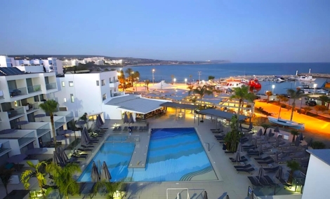 Limanaki Beach teritorija