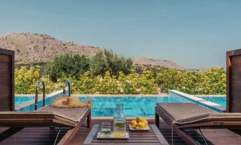 Lindos Imperial Resort & Spa swim up room