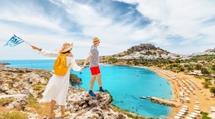 lindos graikija pora