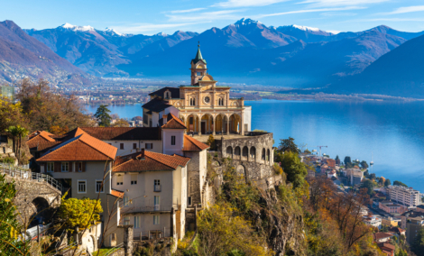 Madonna del Sasso bažnyčia