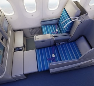 LOT business class gultai