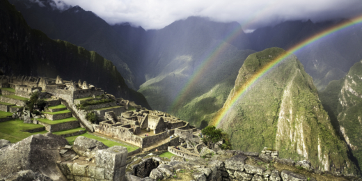 machu picchu vaivorykste