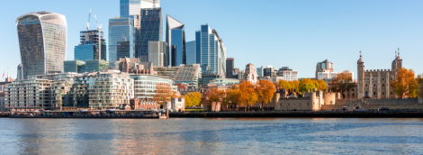 londono vaizdas nuo upes