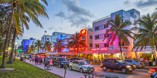South Beach in Miami
