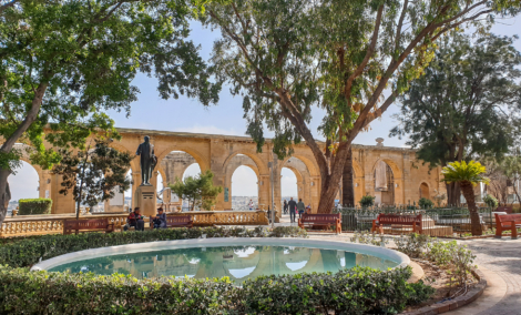 Valetta Upper Barakka Gardens