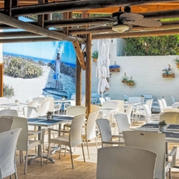 mediterranean village ispanija barselona restoranas