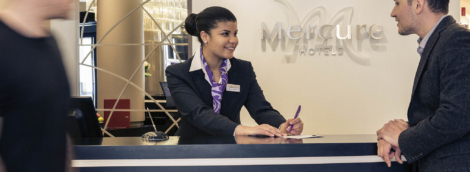 Mercure Edinburgh Haymarket registratūra