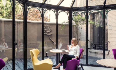 Mercure Paris Alesia, terasa