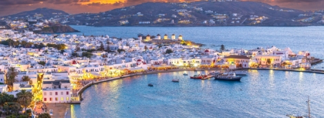 mykonos sunset