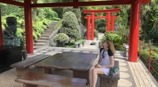 Monte Palace Garden stalas
