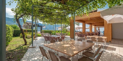 Montenegro Beach Resort beer garden