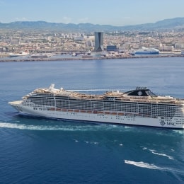 MSC Divina kruizas Marselis