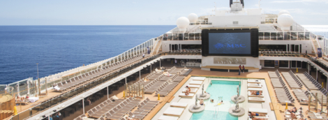 „MSC Meraviglia“, baseinas