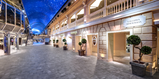 „MSC Meraviglia“, promenada