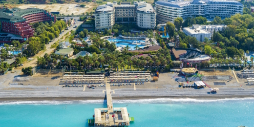 Mukarnas Spa Resort, paplūdimys